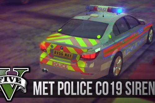 Met Police CO19 Sirens